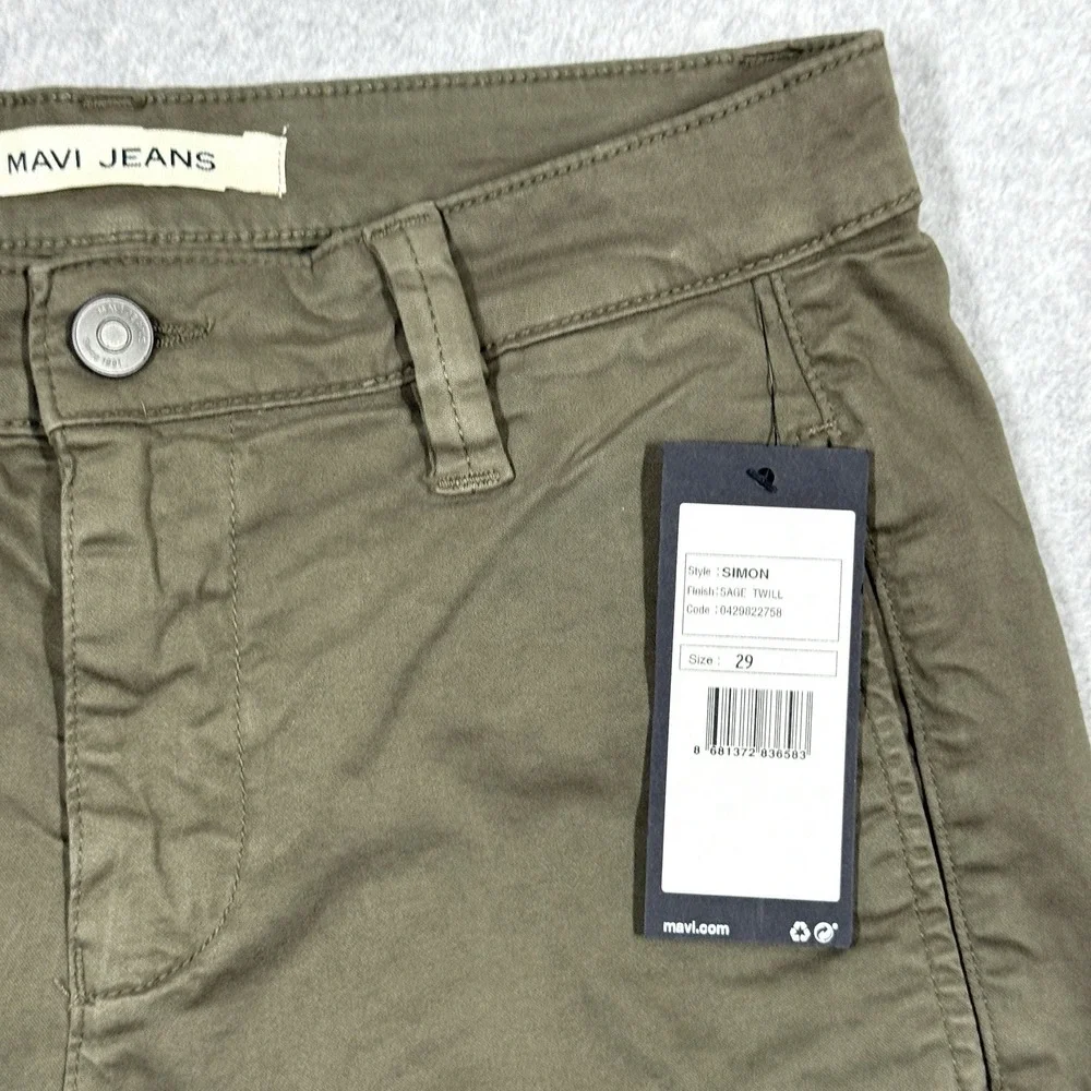 Mavi Jeans‎ Shorts Mens 29 Simon Sage Twill Chino Stretch Classic 9
